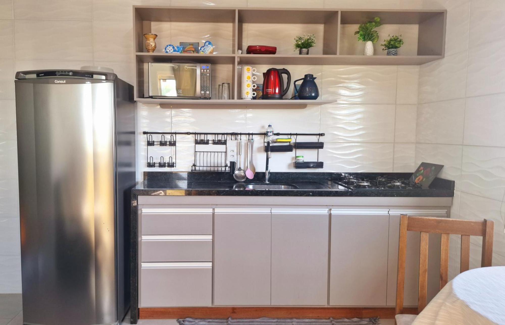 Kitnet em Imbituba - Fabi Apartment Bagian luar foto